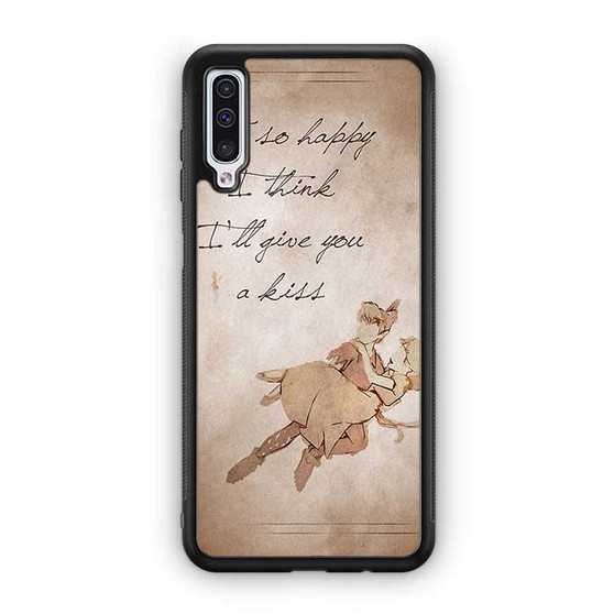 Peter Pan And Wendy Quote Samsung Galaxy A50 Case