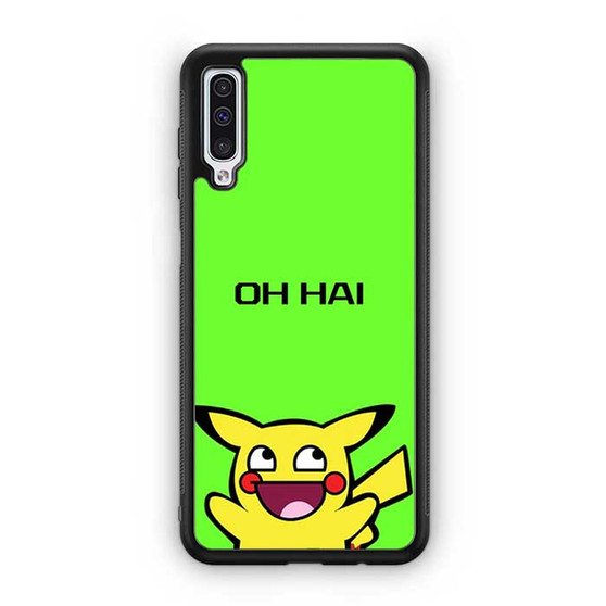 Pikachu Oh Hai Samsung Galaxy A50 Case