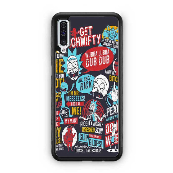 Rick And Morty 7 Samsung Galaxy A50 Case