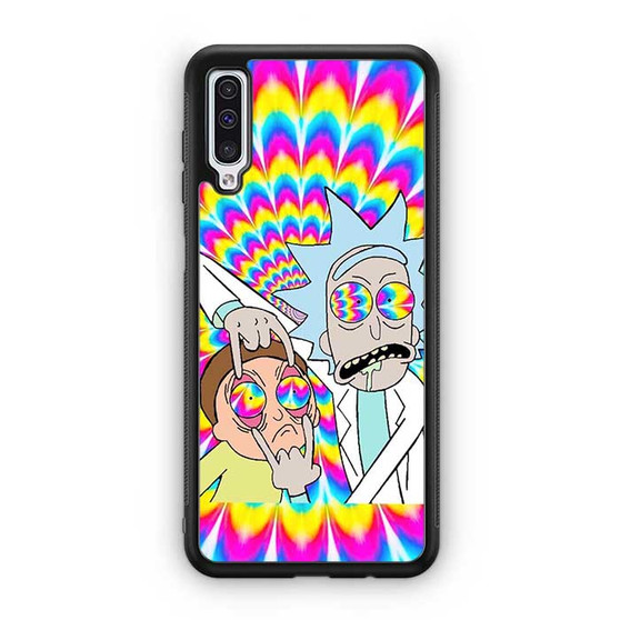 Rick And Morty tye Dye Samsung Galaxy A50 Case