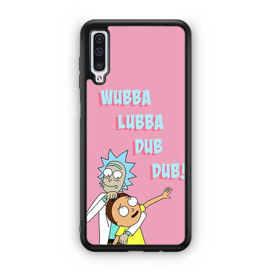 Rick and Morty Wubba Lubba Dub Dub 2 Samsung Galaxy A50 Case