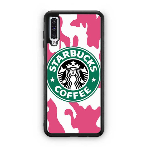 Starbucks Pink Camo Samsung Galaxy A50 Case