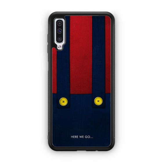 Super Mario Outfit Samsung Galaxy A50 Case