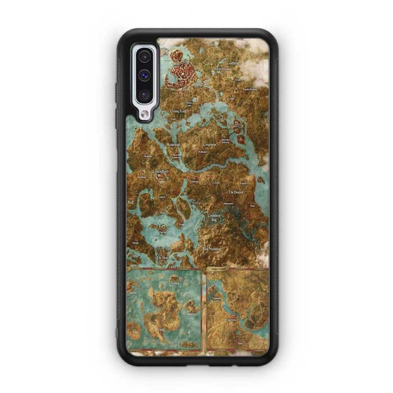 The Witcher map Samsung Galaxy A50 Case