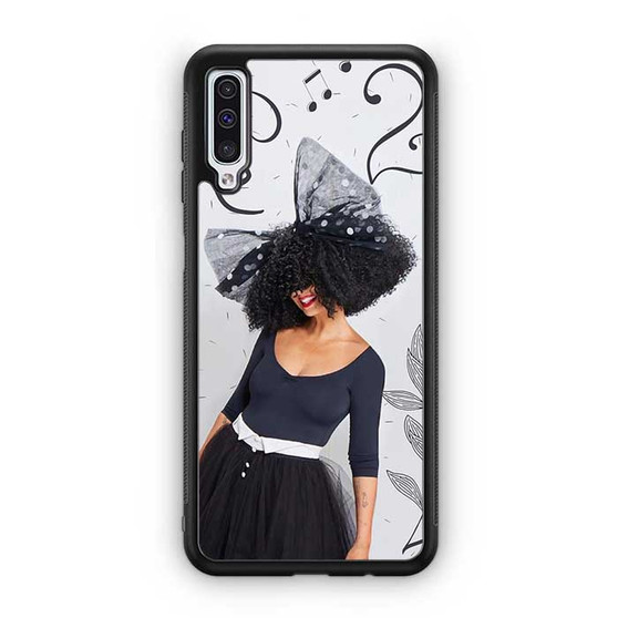 Sia Black and White Samsung Galaxy A50 Case