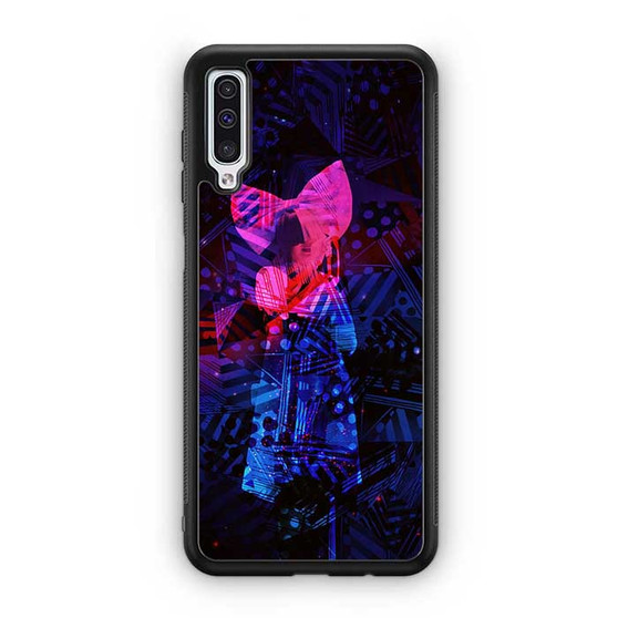 Sia Neon Pattern Art Samsung Galaxy A50 Case