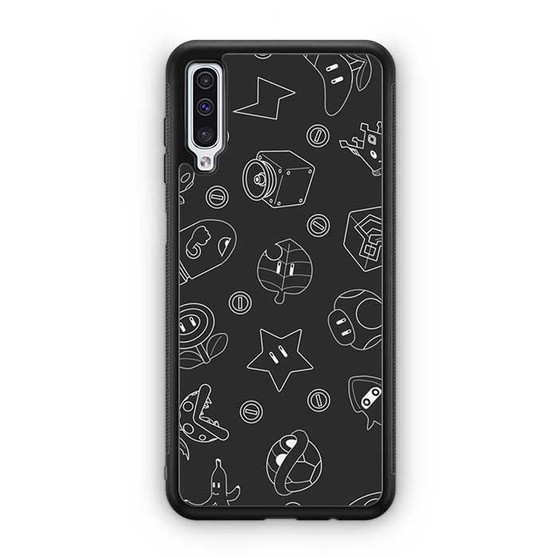 Super Mario game Items Samsung Galaxy A50 Case