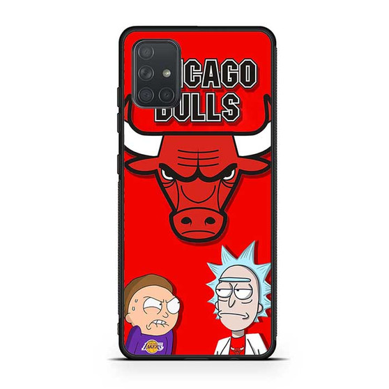 Bulls X Rick n Morty Samsung Galaxy A71 | A71 5G Case