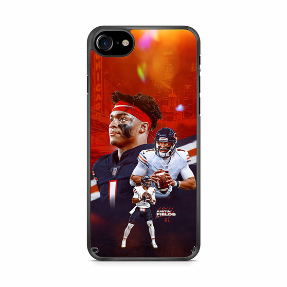 Chicago Bears Justin Fields iPhone SE 2020 Case
