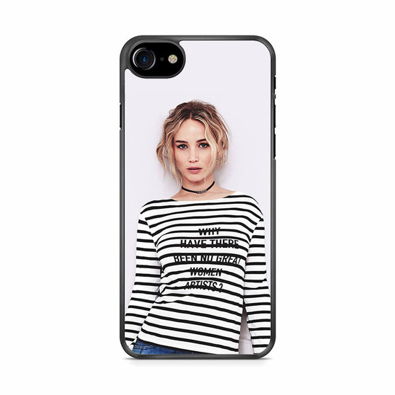 Jennifer Lawrence Natural iPhone SE 2020 Case