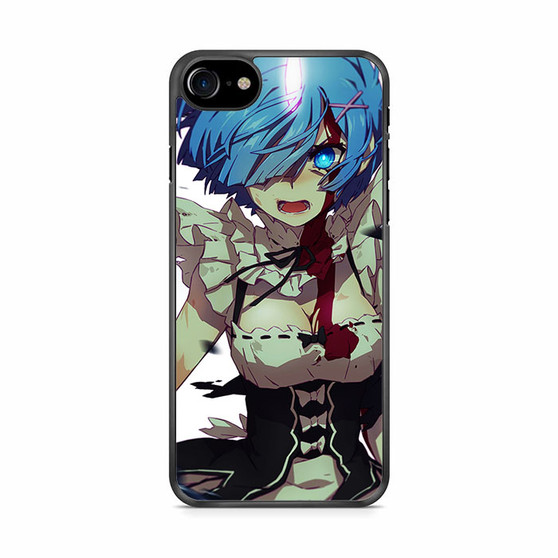 Re Zero Rem Rage Mode iPhone SE 2020 Case