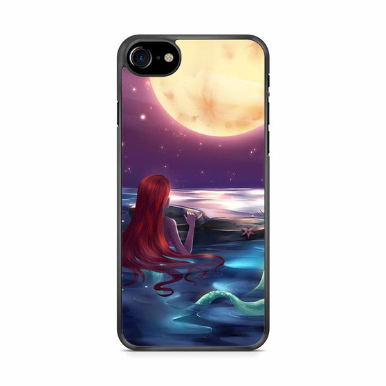 Ariel Loves Watching Moon iPhone SE 2020 Case