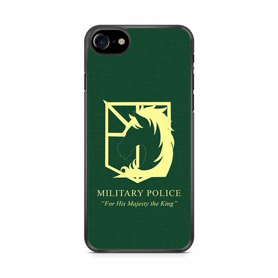 Attack on The Titan miitary Police iPhone SE 2020 Case