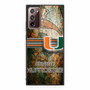 Miami Hurricanes 1 Samsung Galaxy Note 20 5G Case