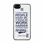 Derek Jeter Quote iPhone SE 2020 Case