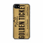 golden ticket willy wonka iPhone SE 2020 Case