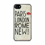 Paris London Rome New York iPhone SE 2020 Case