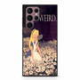 alice in wonderland stay weird Samsung Galaxy S22 Ultra Case