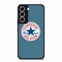 blue texture converse Samsung Galaxy S22 | S22+ Case