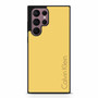Calvin Klein Gold Samsung Galaxy S22 Ultra Case
