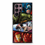 Captain America and Hulk and Thor and Iron man Samsung Galaxy S22 Ultra Case