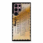 Golden Ticket Samsung Galaxy S22 Ultra Case