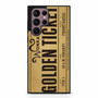 golden ticket willy wonka Samsung Galaxy S22 Ultra Case