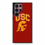 USC Trojans team logo Samsung Galaxy S22 Ultra Case