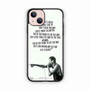 Of Mice & Men Lyrics 11 iPhone 13 Series Case