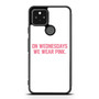 On Wednesdays We Wear Pink Mean Girls Google Pixel 5 | Pixel 5a With 5G Case
