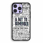 A day to remember Lyrics iPhone 14 | iPhone 14 Plus | iPhone 14 Pro | iPhone 14 Pro Max Case
