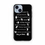 All Disney QUOTES iPhone 14 Case