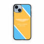 Aston Martin Light Yellow Blue iPhone 14 Case
