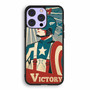 Captain America Figting for Victory iPhone 14 | iPhone 14 Plus | iPhone 14 Pro | iPhone 14 Pro Max Case