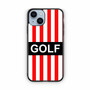 Golf Wang Red Strip iPhone 14 Case