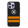 Hurley Orange Strip iPhone 14 | iPhone 14 Plus | iPhone 14 Pro | iPhone 14 Pro Max Case