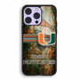 Miami Hurricanes 1 iPhone 14 | iPhone 14 Plus | iPhone 14 Pro | iPhone 14 Pro Max Case