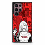 Power in red Samsung Galaxy S22 Ultra Case