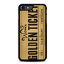 golden ticket willy wonka iPhone SE 2022 Case