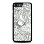 Of Mice & Men Lyrics 7 iPhone SE 2022 Case