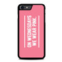 On Wednesdays We Wear Pink iPhone SE 2022 Case