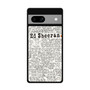 Ed Sheeran All Lyrics Google Pixel 7a Case