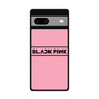 Black Pink Logo Google Pixel 7a Case