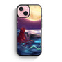 Ariel Loves Watching Moon iPhone 15 Case
