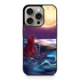 Ariel Loves Watching Moon iPhone 15 Pro Case