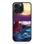 Ariel Loves Watching Moon iPhone 15 Pro Max Case