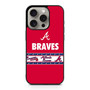 Atlanta Braves Label iPhone 15 Pro Case