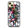 avx avengers versus xman iPhone 15 Plus Case