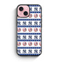 Baseball New York Yankees Labels iPhone 15 Case
