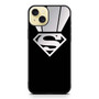Black Superman iPhone 15 Plus Case